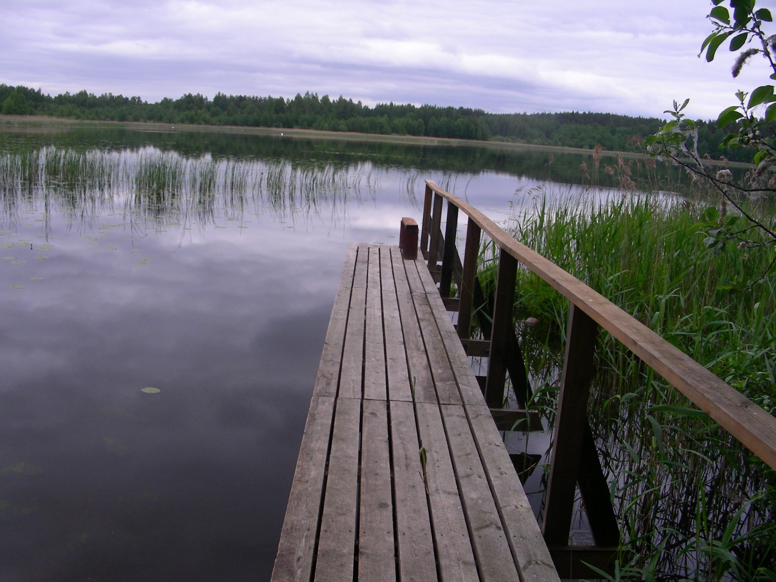 Причал на турбазе «Озерявки», фото Татьяна Ковальчук