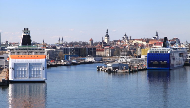 В порту Таллина. фото Борис Палтусов