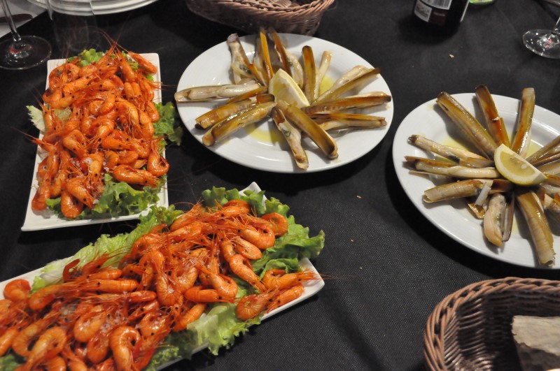 Креветки и навахо - легкая закуска, фото К.Исааков