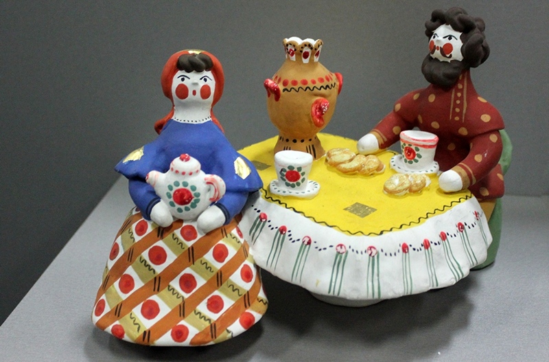 Дымковская игрушка, © Е.Веденьев