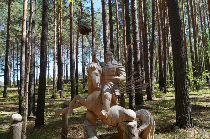 Фестиваль деревянной скульптуры «Лукоморье на Байкале»