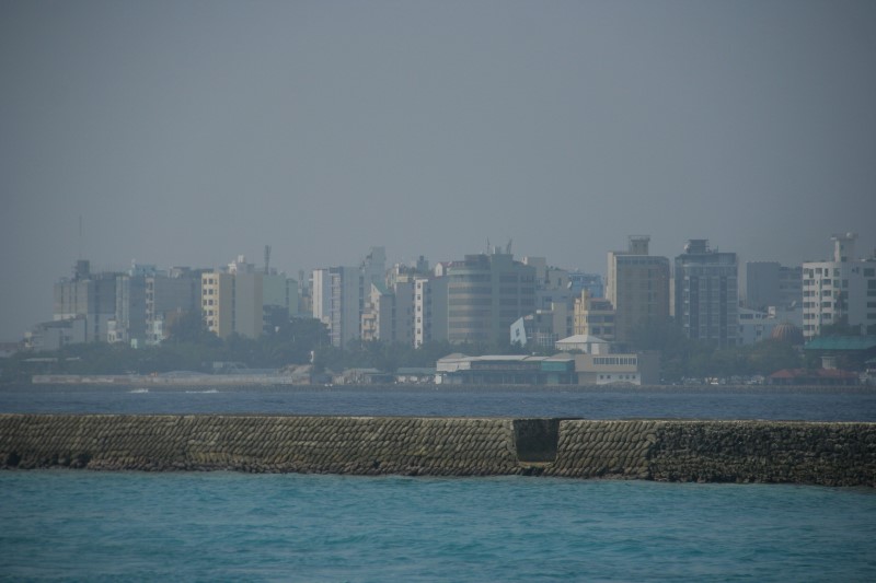 Мале всего в двух километрах от аэропорта, © О.Алексеев