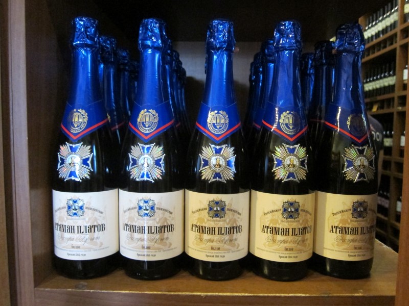 Игристое вино «Атаман Платов», © О.Алексеев