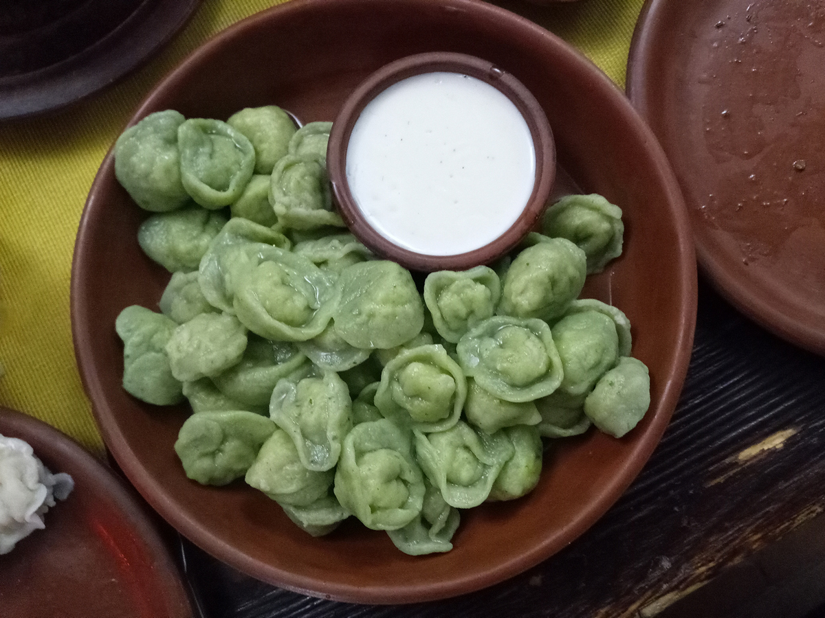 Пельмени с редькой, © Е.Веденьев