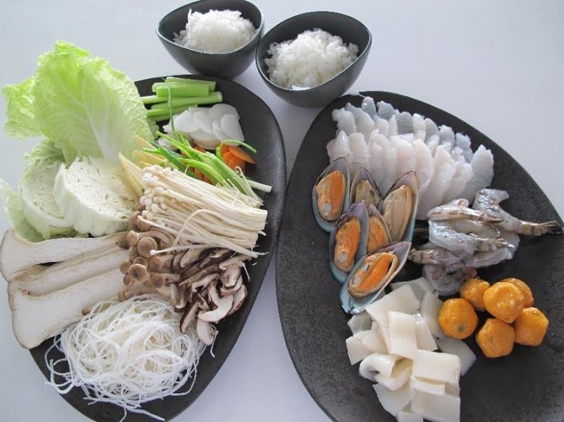 Монгольские блюда в Kuramathi Island Resort