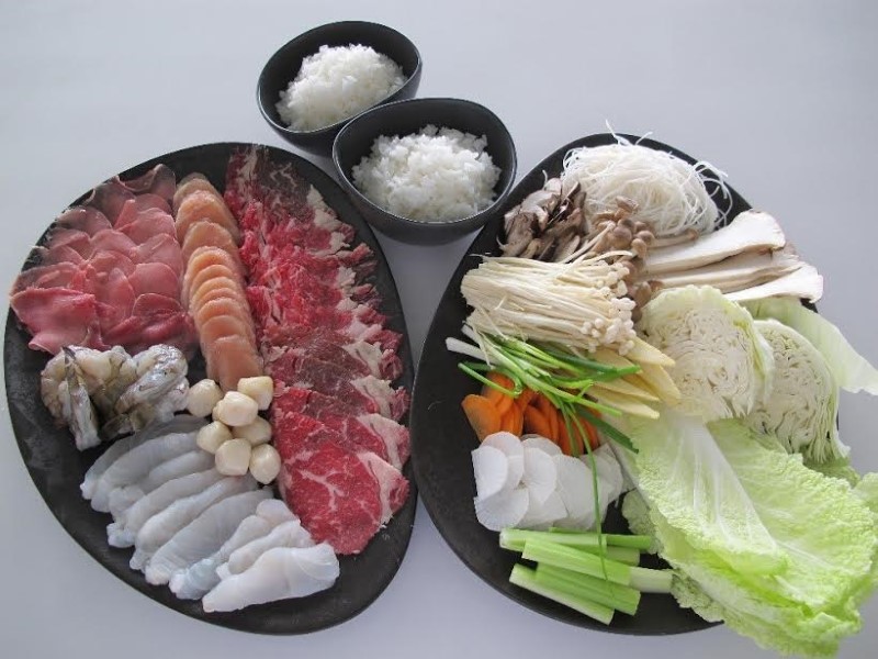 Монгольские блюда в Kuramathi Island Resort