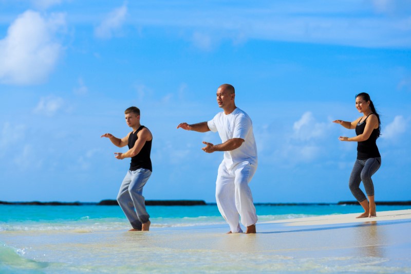Kитайская Тай Чи в Kurumba Maldives