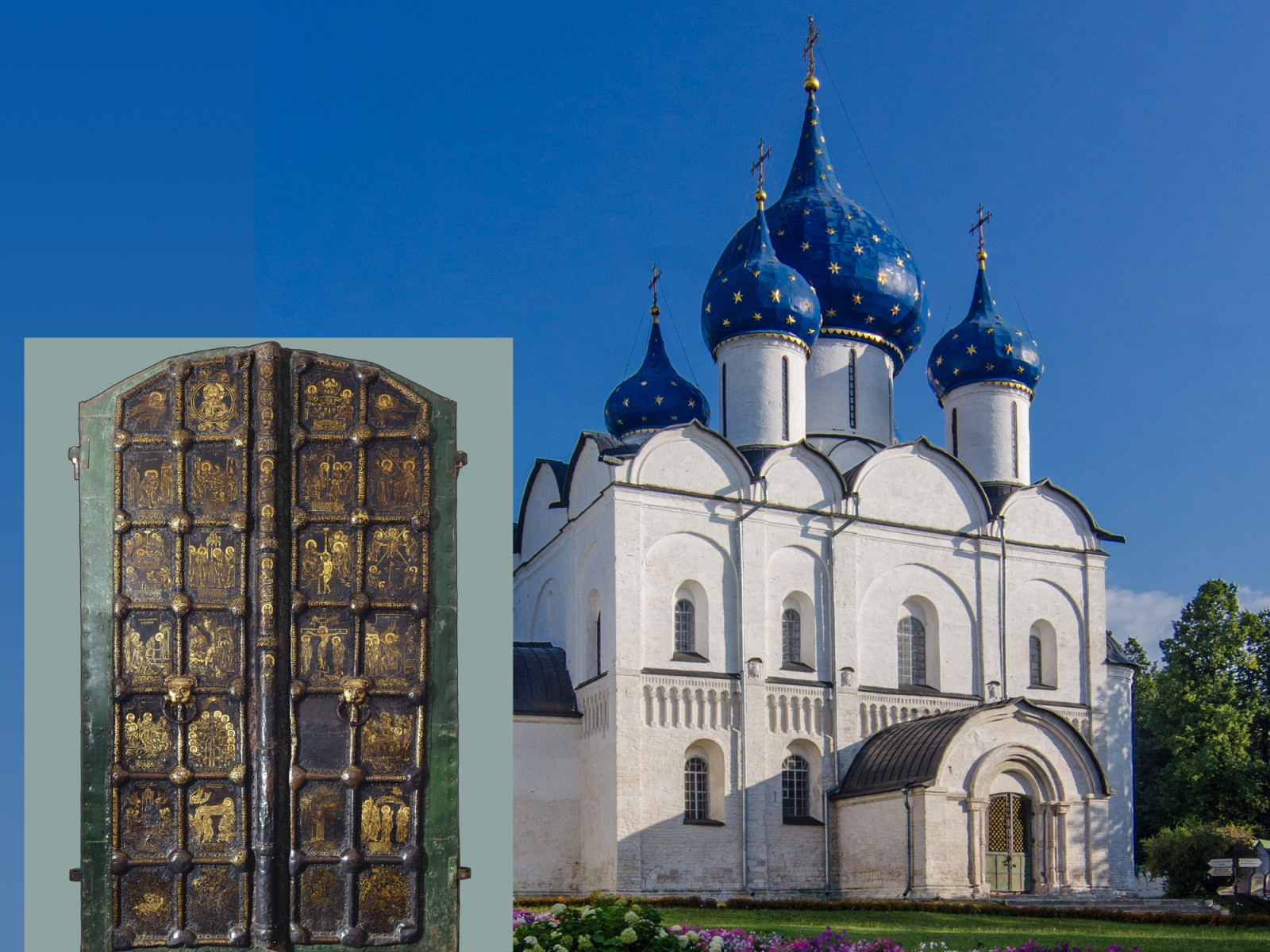 Златые врата суздальского Богородице-Рождественского собора