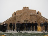 Церемония открытия скульптурной композиции «Четыре мудреца»